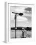 Gas Pump and New Mexico Landscape Sky, San Ysidro 2-Kevin Lange-Framed Photographic Print