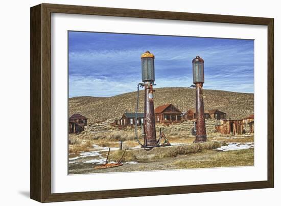 Gas Pumps-Robert Kaler-Framed Photographic Print