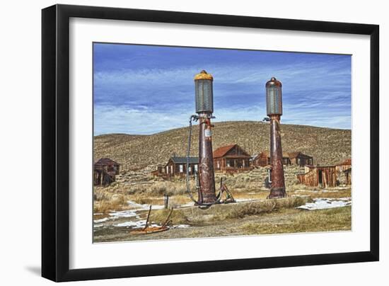 Gas Pumps-Robert Kaler-Framed Photographic Print