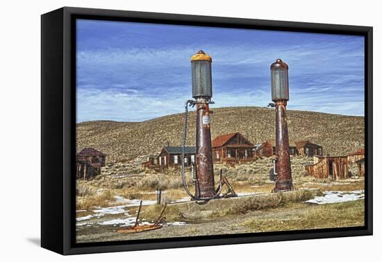 Gas Pumps-Robert Kaler-Framed Stretched Canvas