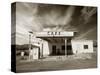 Gas Station and Cafe-Aaron Horowitz-Stretched Canvas