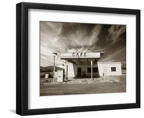 Gas Station and Cafe-Aaron Horowitz-Framed Photographic Print