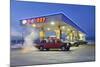 Gas Station, Fairbanks, Alaska, Usa-Christian Heeb-Mounted Photographic Print