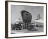 Gas Station Named "The Happy Landing"-Alfred Eisenstaedt-Framed Photographic Print