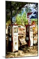 Gas Station-Philippe Hugonnard-Mounted Giclee Print