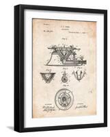 Gas Stove Kitchen Art Patent-Cole Borders-Framed Art Print