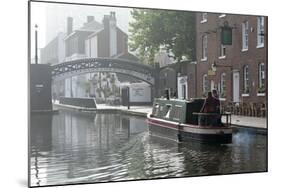 Gas Street Basin, Birmingham Canal Navigations (BCN), Birmingham, West Midlands, England, United Ki-Graham Lawrence-Mounted Photographic Print