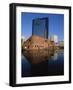 Gas Street Canal Basin, Birmingham, West Midlands, England, UK-David Hughes-Framed Photographic Print