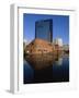 Gas Street Canal Basin, Birmingham, West Midlands, England, UK-David Hughes-Framed Photographic Print