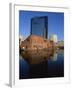 Gas Street Canal Basin, Birmingham, West Midlands, England, UK-David Hughes-Framed Photographic Print