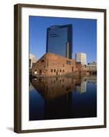 Gas Street Canal Basin, Birmingham, West Midlands, England, UK-David Hughes-Framed Photographic Print