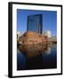 Gas Street Canal Basin, Birmingham, West Midlands, England, UK-David Hughes-Framed Photographic Print