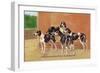 Gascon-Saintongeois Hounds of the Levesque Type-Thomas Ivester Llyod-Framed Art Print