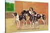 Gascon-Saintongeois Hounds of the Levesque Type-Thomas Ivester Llyod-Stretched Canvas