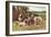 Gascon-Saintongeois Hounds of the Virelade Type-Baron Karl Reille-Framed Art Print