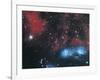 Gaseous Nebula in Cygnus-Digital Vision.-Framed Photographic Print