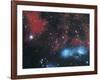 Gaseous Nebula in Cygnus-Digital Vision.-Framed Photographic Print