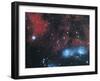 Gaseous Nebula in Cygnus-Digital Vision.-Framed Photographic Print