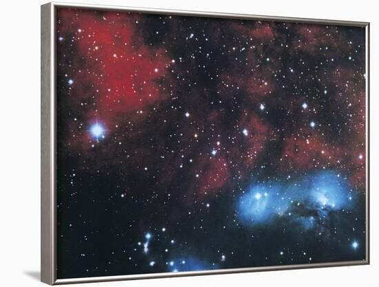 Gaseous Nebula in Cygnus-Digital Vision.-Framed Photographic Print