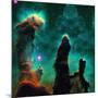 Gaseous Pillars in the Eagle Nebula-Digital Vision.-Mounted Premium Photographic Print