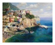 Vernazza Coast-Gasini-Stretched Canvas