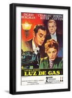 Gaslight, Joseph Cotton, Charles Boyer, Ingrid Bergman, 1944-null-Framed Art Print