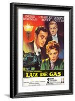 Gaslight, Joseph Cotton, Charles Boyer, Ingrid Bergman, 1944-null-Framed Art Print