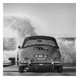 Ocean Waves Breaking on Vintage Beauties (BW detail 1)-Gasoline Images-Giclee Print