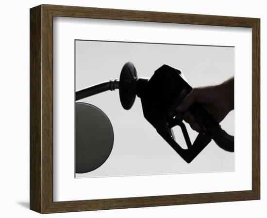 Gasoline Prices-Pat Wellenbach-Framed Photographic Print