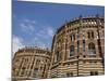 Gasometers Converted Into An Urban City, Gasometer City, Simmering, Vienna, Austria, Europe-Jean Brooks-Mounted Photographic Print