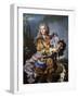 Gaspard De Gueidan Playing Bagpipes, Ca 1735-Hyacinthe Rigaud-Framed Giclee Print