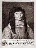 Portrait of Louise de Marillac-Gaspard Duchange-Framed Stretched Canvas