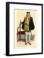 Gaspard II de Coligny-null-Framed Art Print