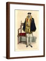 Gaspard II de Coligny-null-Framed Art Print