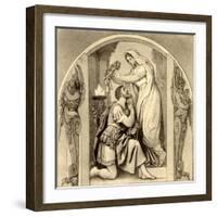 Gaspare Spontini 's 'La-Moritz Ludwig von Schwind-Framed Giclee Print