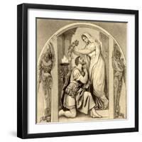 Gaspare Spontini 's 'La-Moritz Ludwig von Schwind-Framed Giclee Print