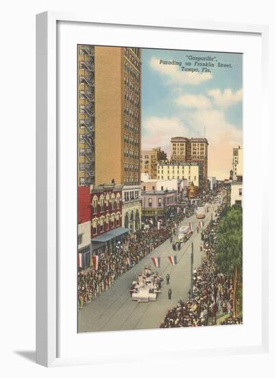 Gasparilla Parade, Tampa, Florida-null-Framed Art Print