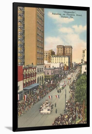 Gasparilla Parade, Tampa, Florida-null-Framed Art Print