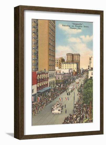 Gasparilla Parade, Tampa, Florida-null-Framed Art Print