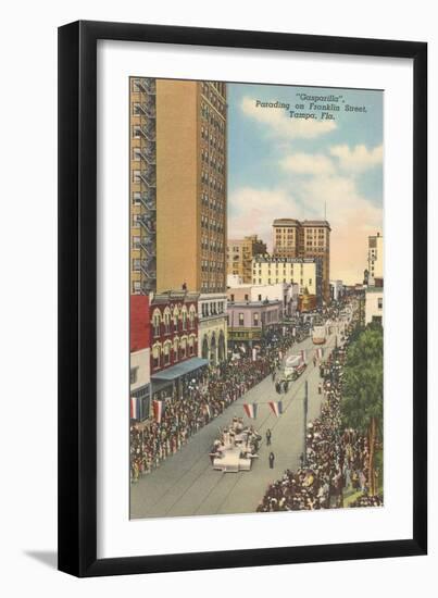 Gasparilla Parade, Tampa, Florida-null-Framed Art Print