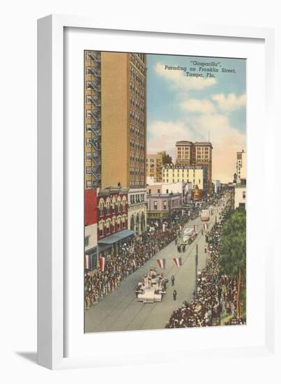 Gasparilla Parade, Tampa, Florida-null-Framed Art Print