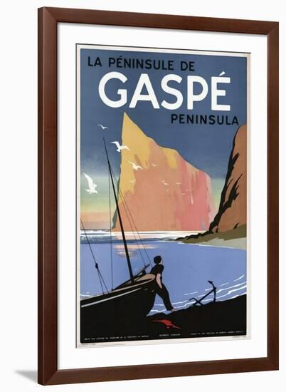 Gaspe-Vintage Apple Collection-Framed Giclee Print