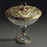 Cup in Rock Crystal and Enameled Gold, 16th Century-Gaspero Martellini-Giclee Print