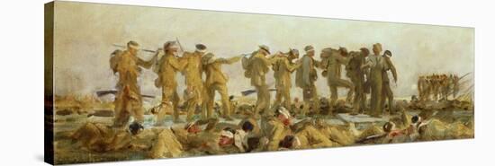 Gassed, an Oil Study, 1918-19-John Singer Sargent-Stretched Canvas