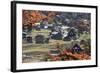 Gassho-Zukuri Folk Houses, Ogimachi Village, Shirakawa-Go, Near Takayama, Central Honshu, Japan-Stuart Black-Framed Photographic Print