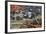 Gassho-Zukuri Folk Houses, Ogimachi Village, Shirakawa-Go, Near Takayama, Central Honshu, Japan-Stuart Black-Framed Photographic Print