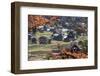 Gassho-Zukuri Folk Houses, Ogimachi Village, Shirakawa-Go, Near Takayama, Central Honshu, Japan-Stuart Black-Framed Photographic Print