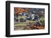 Gassho-Zukuri Folk Houses, Ogimachi Village, Shirakawa-Go, Near Takayama, Central Honshu, Japan-Stuart Black-Framed Photographic Print