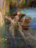 Bathing Nymphs-Gaston Bussiere-Giclee Print