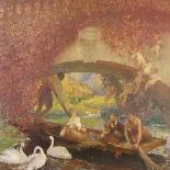 Jet d'eau aux Tuileries-Gaston De La Touche-Giclee Print